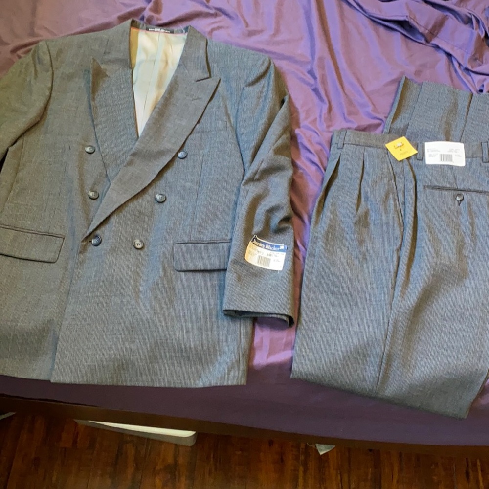 Grey Stanley Blacker 42R Suit